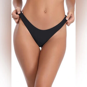 RELLECIGA Women's Cheeky Bikini Bottom Sz : M